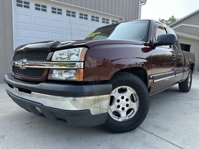 2003 Chevrolet Silverado For Sale LS Extended Cab 2WD