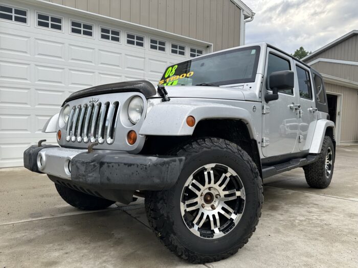 2008 Jeep Wrangler For Sale Unlimited Sahara 4WD