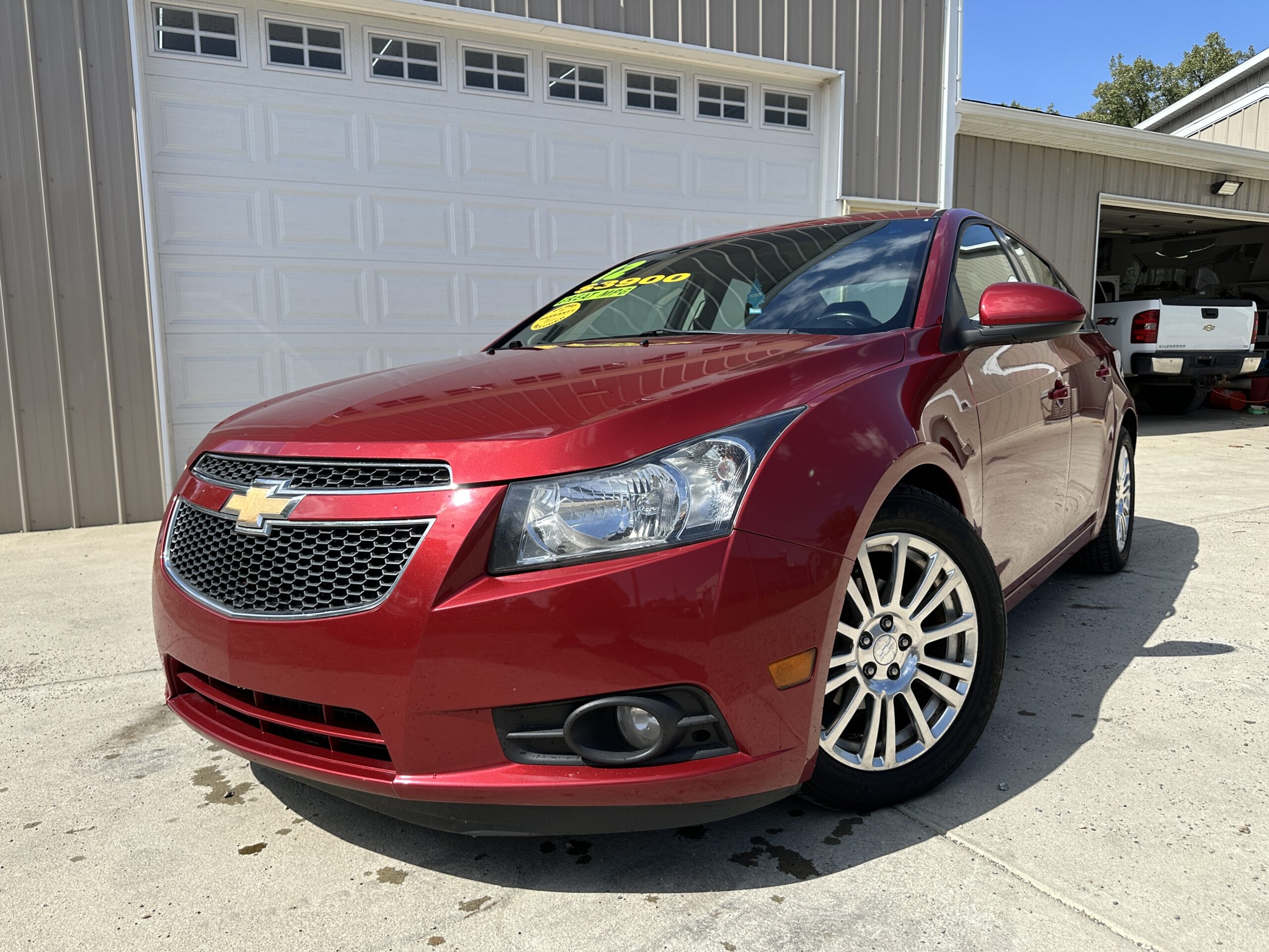 2012 Chevrolet Cruze For Sale Eco Sedan Stick Shift