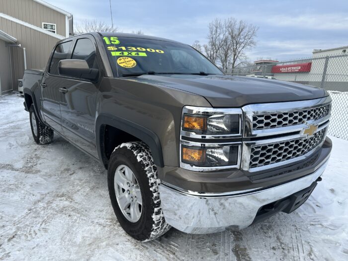 2015 Chevrolet Silverado For Sale 1500 Crew Cab LT 4WD - Image 3