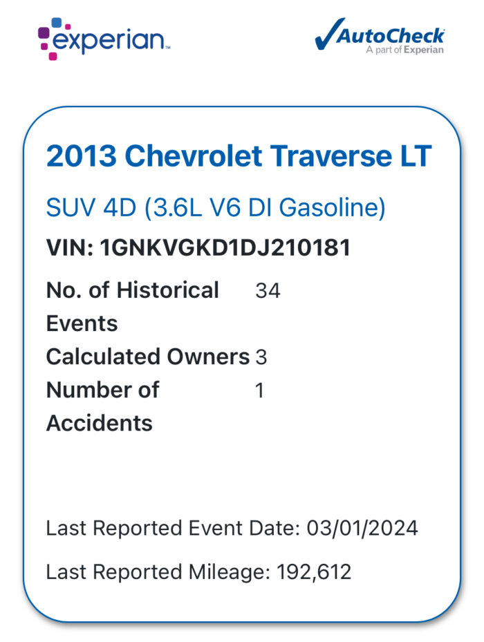 2013 Chevrolet Traverse For Sale LT AWD - Image 20