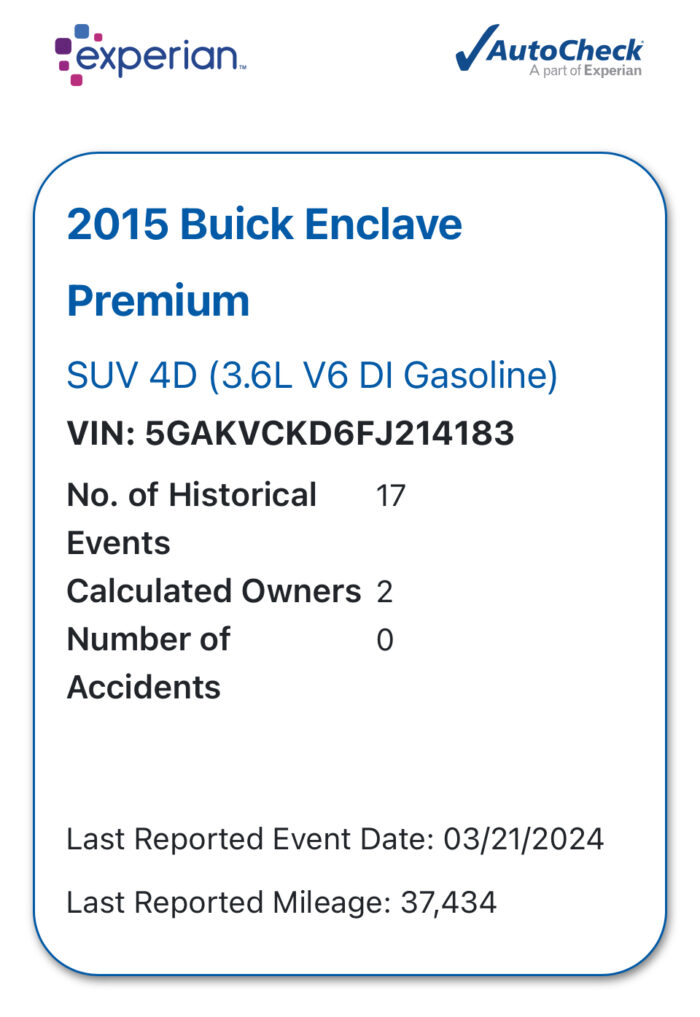 2015 Buick Enclave For Sale Premium AWD - Image 20