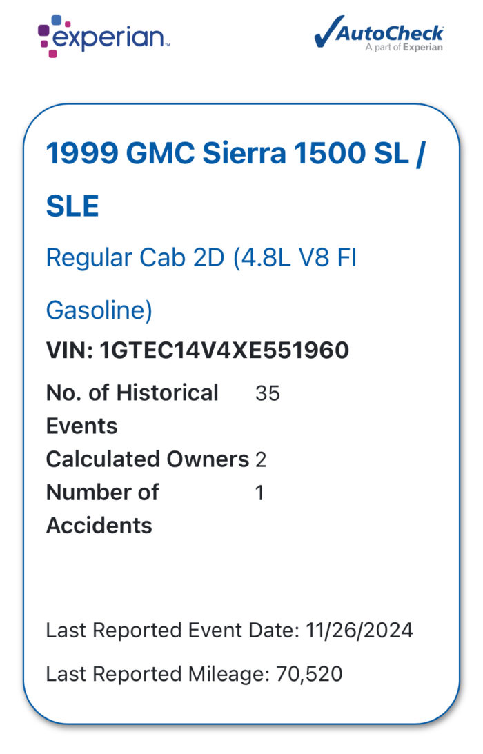 1999 GMC Sierra 1500 For Sale Regular Cab SL 2WD - Image 17