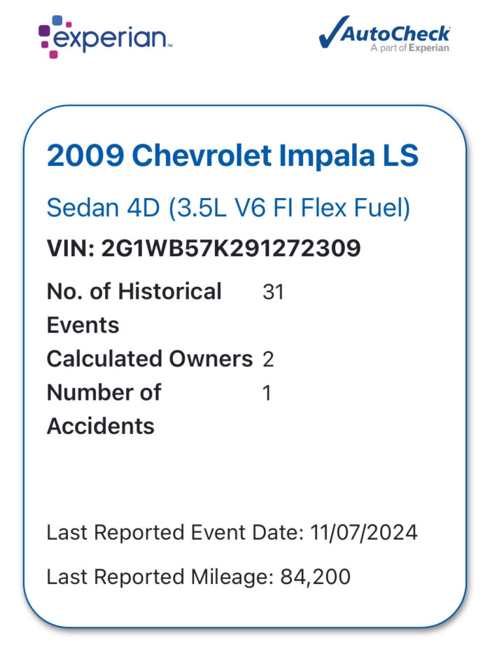 2009 Chevrolet Impala For Sale LS Sedan - Image 17