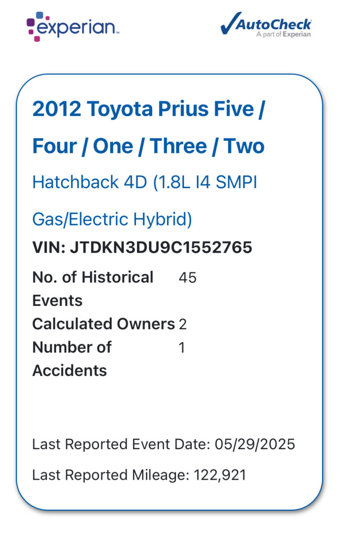 2012 Toyota Prius For Sale Three Hatchback - Image 19