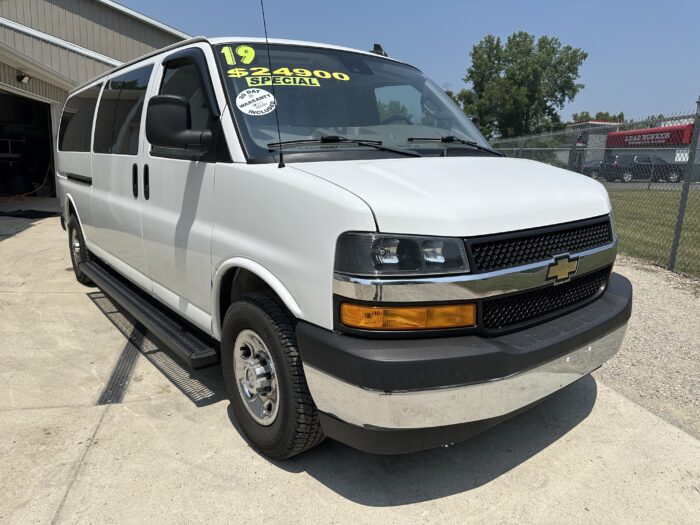 2019 Chevrolet Express For Sale 3500 LT Extended 12-Passenger Van - Image 3
