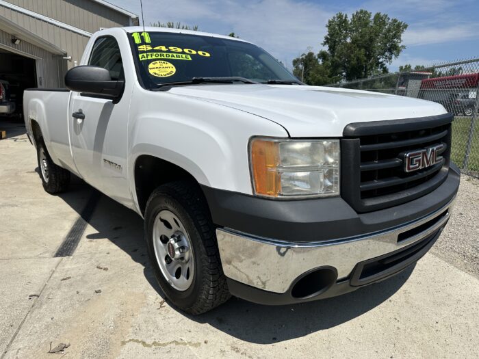 2011 GMC Sierra 1500 For Sale Regular Cab 2WD Work Truck - Image 3