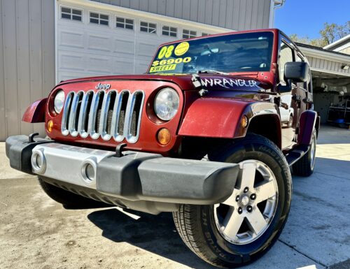 2008 Jeep Wrangler For Sale Unlimited Sahara 4WD