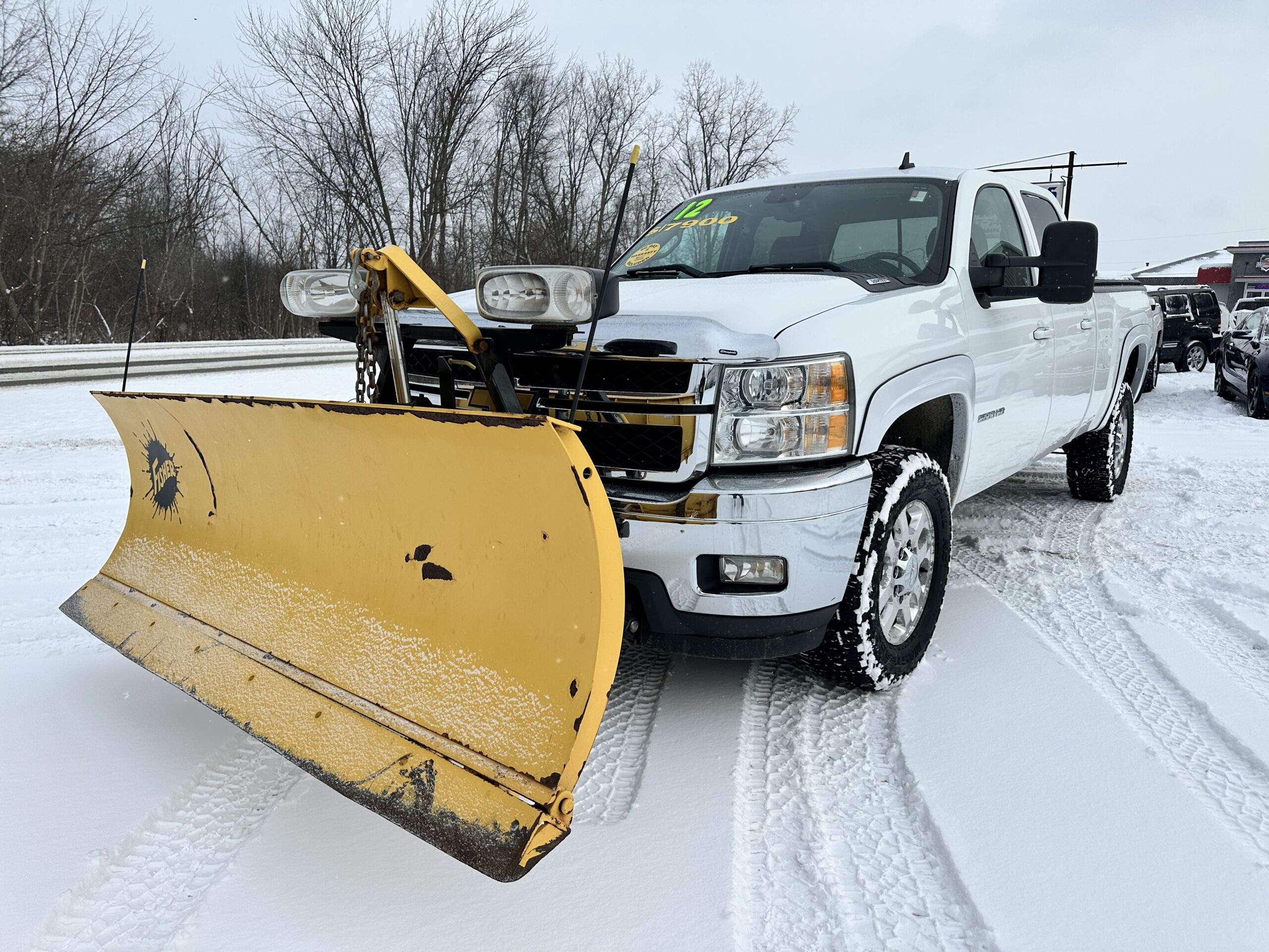 2012 Chevrolet Silverado For Sale 2500HD LTZ Crew Cab 4WD Plow Truck