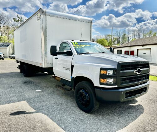 2020 Chevrolet Silverado For Sale 4500 Regular Cab Box Truck Diesel
