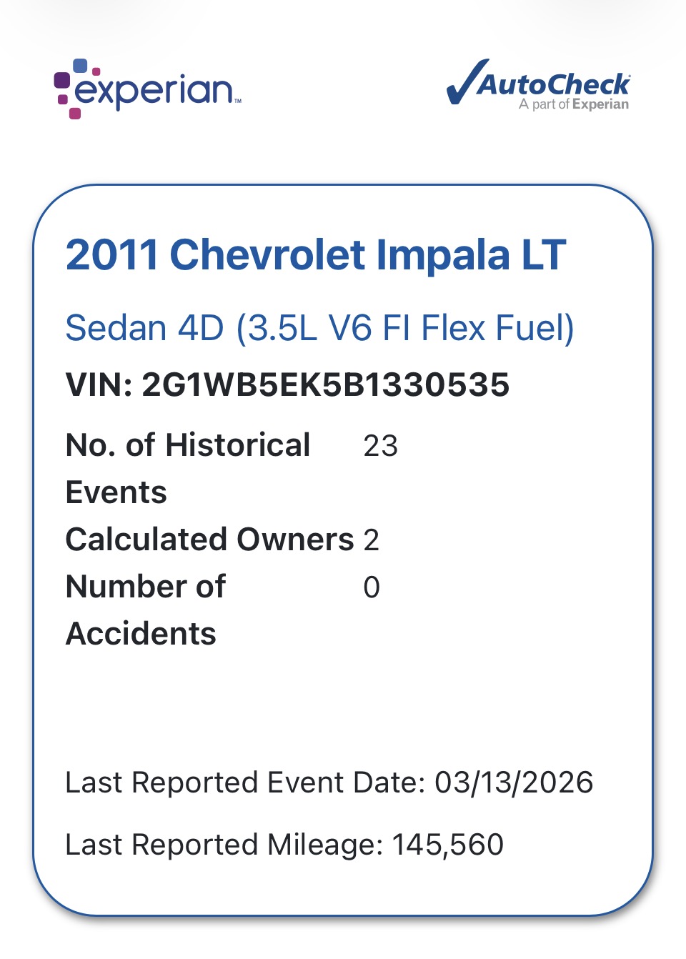 2011 Chevrolet Impala For Sale LT Sedan - Image 17