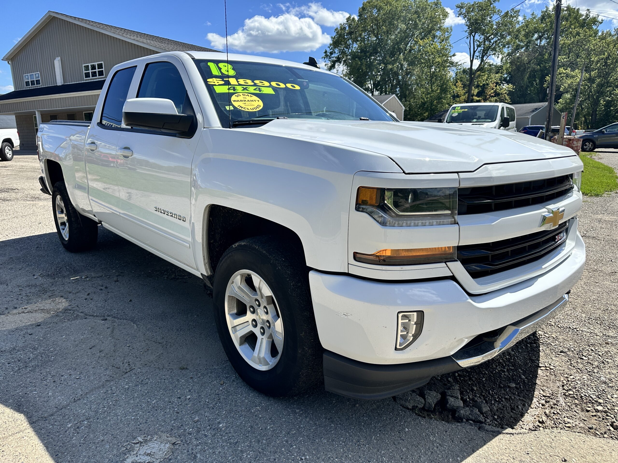 2018 Chevrolet Silverado 1500 For Sale Z71 LT Double Cab 4WD - Image 3