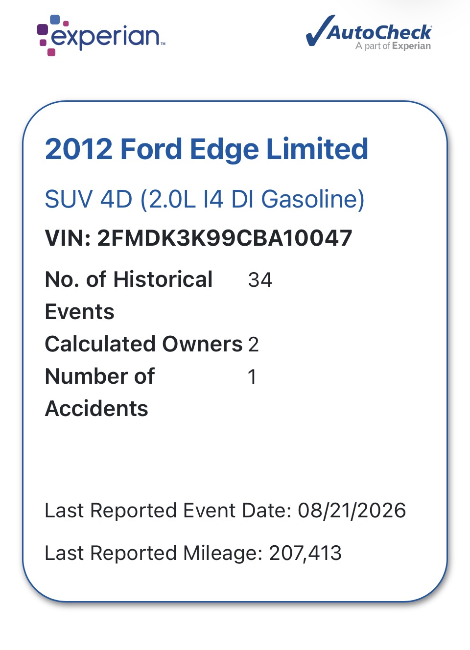 2012 Ford Edge For Sale Limited FWD - Image 15