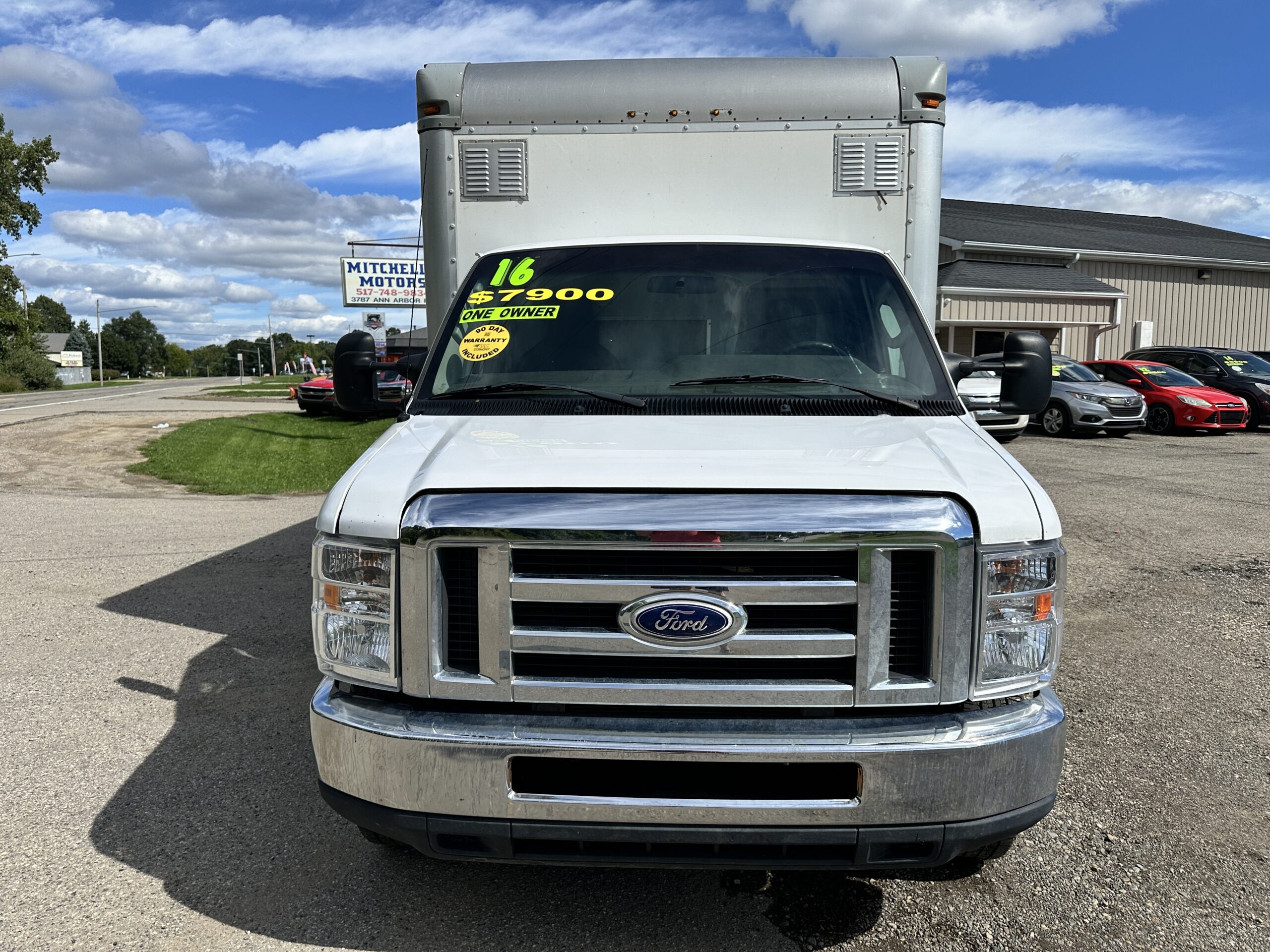 2016 Ford E350 For Sale Cutaway Regular Cab Box Truck 16β Box - Image 2
