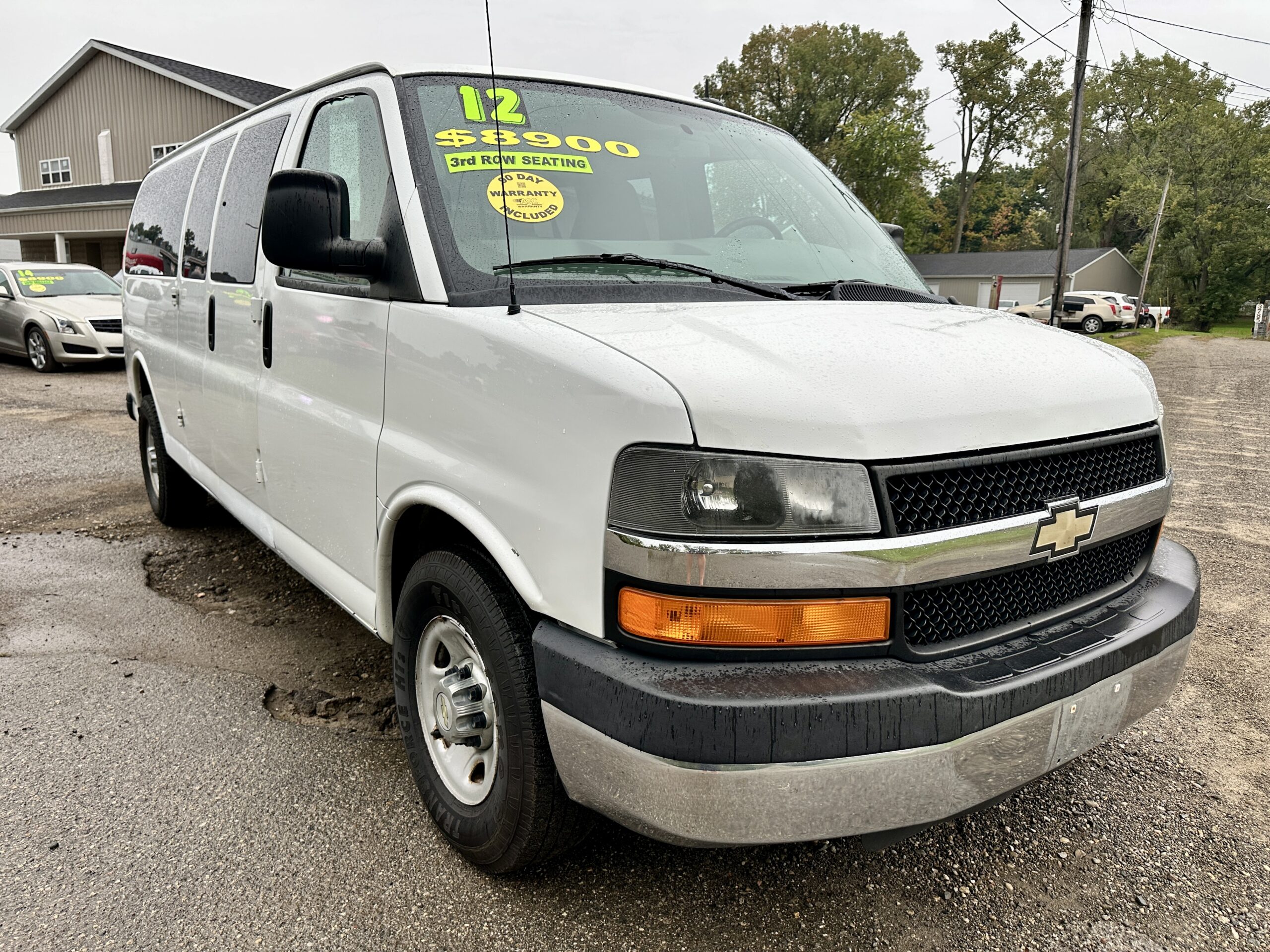 2012 Chevrolet Express 3500 For Sale LT Extended 12 Passenger Van - Image 3