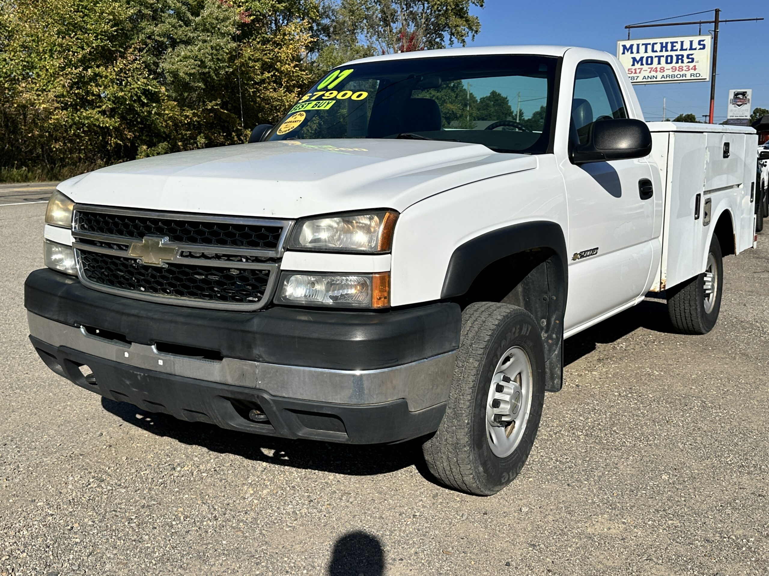 2007 Chevrolet Silverado 2500HD For Sale Regular Cab Utility 2WD Truck