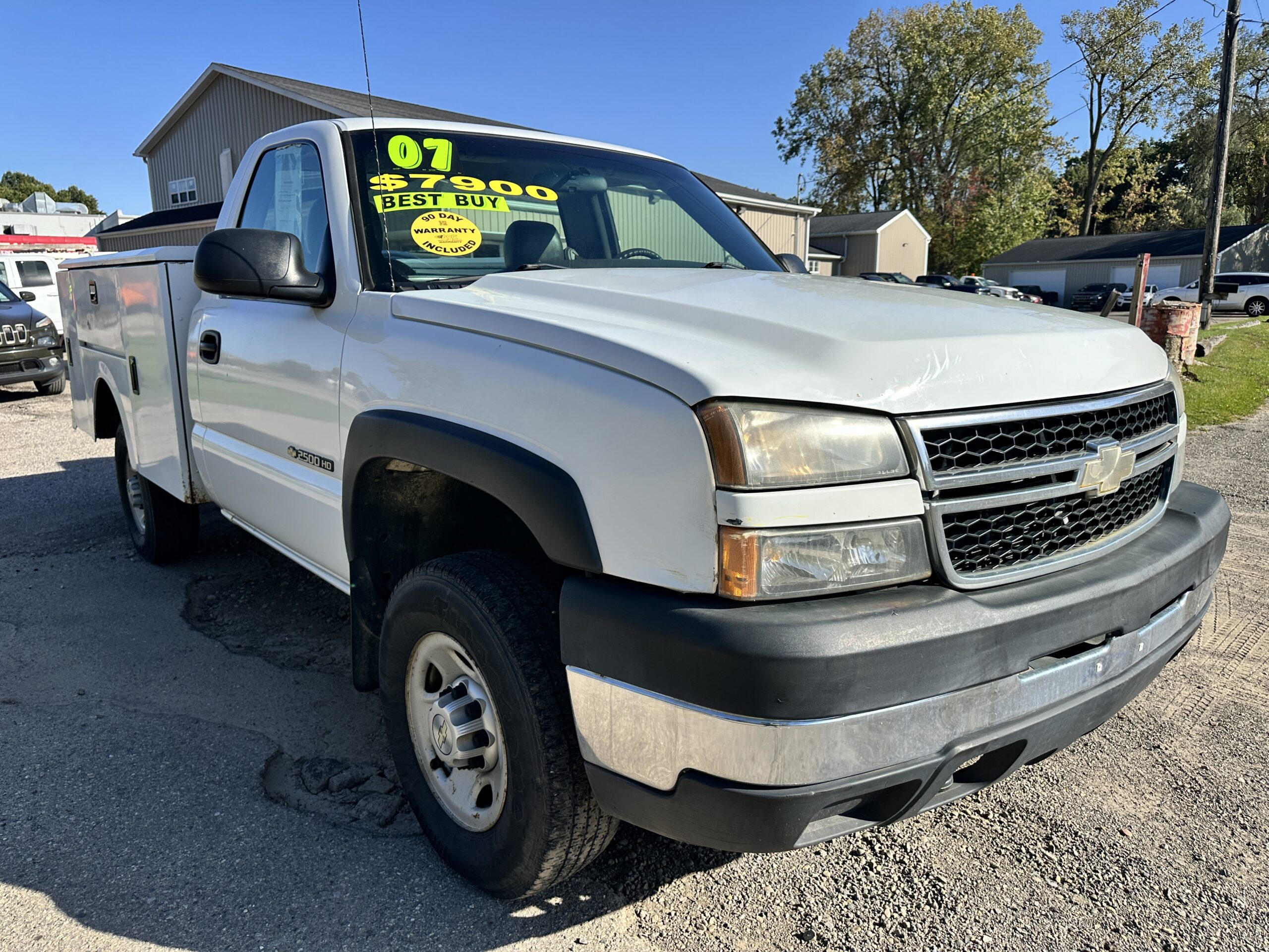 2007 Chevrolet Silverado 2500HD For Sale Regular Cab Utility 2WD Truck - Image 3